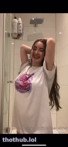 Elisa Aline New Video Hot in bathroom Leaked From 0nlyfans HD