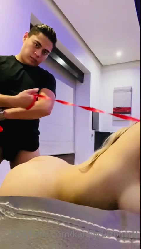 Karely Ruiz Slap on the butt Leaked From 0nlyfans HD