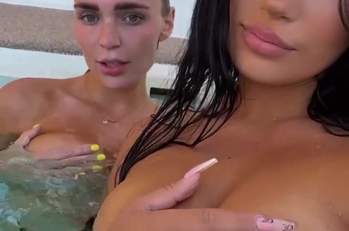 Nicole Dobrikov – Wow…Two sisters showing off their big tits !
