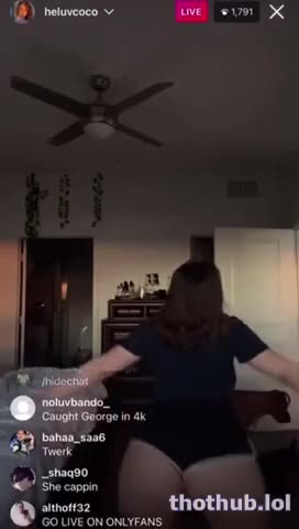 Coco Bliss Livestream Big Butt twerking Everywhere!!!