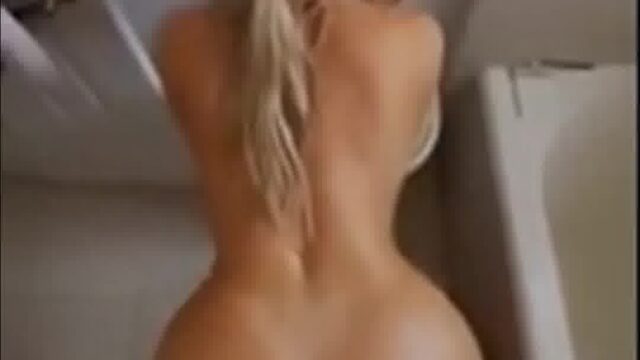 Corinna Kopf Flash Fking doggy style in bathroom !!!