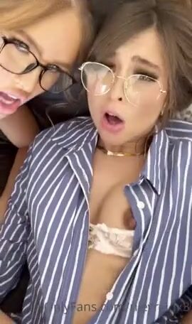 Skybri with Riley Reid fuck hard THREESOME!!!
