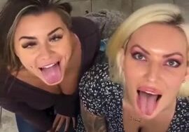 Viking Barbie THREESOME with Friends in supermarket !!!