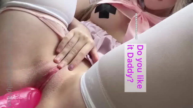 Belle Delphine masturbating in a dog cage [PornSet]