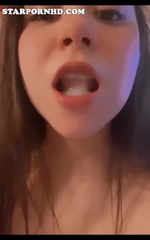 Valeria Belen/0nlyfans Cum in Mouth !!! Hot Video