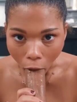 Michelle Anderson Blowjob Big Dick – Cum In Mouth !!!