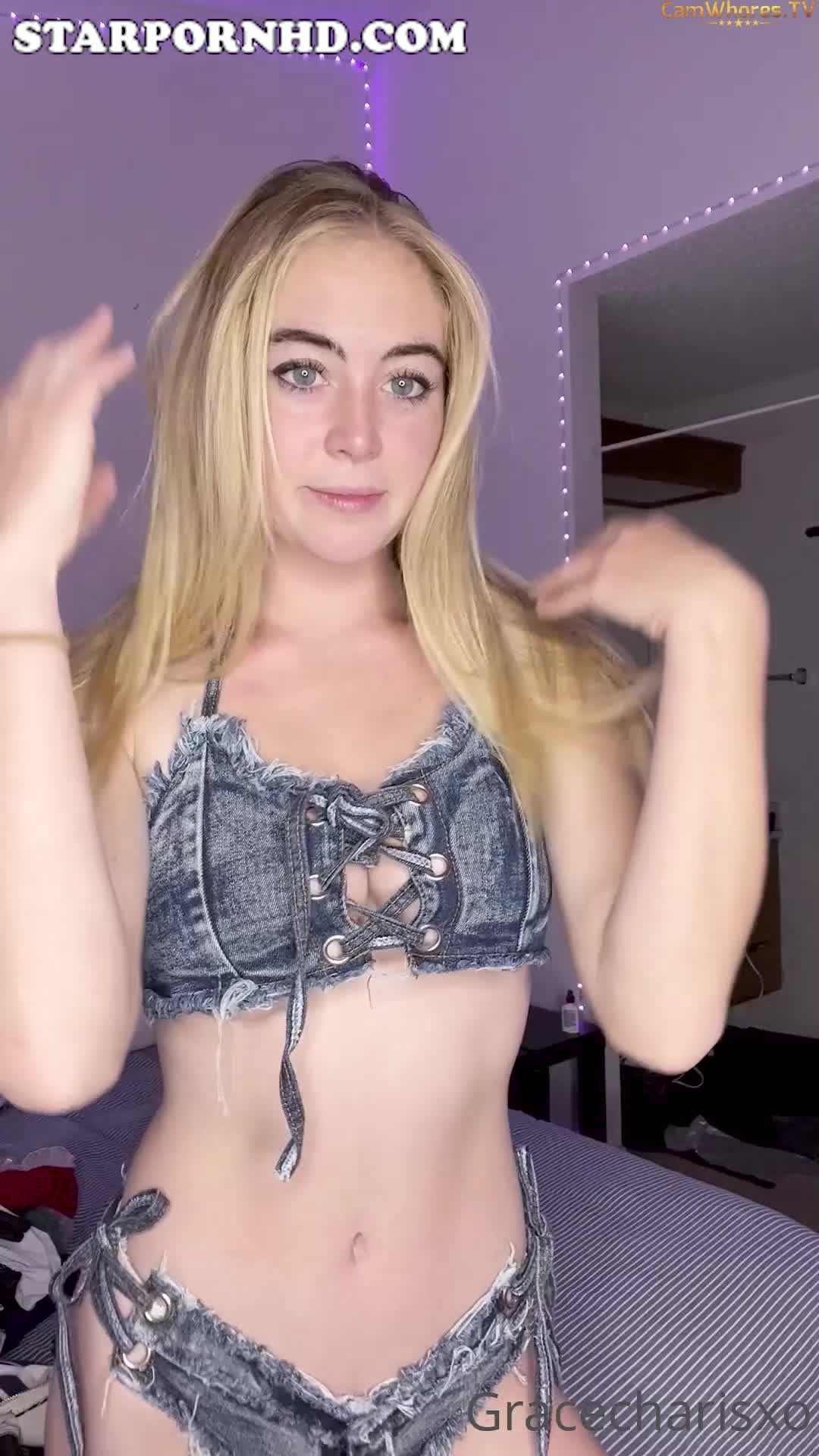 Grace Charis Stripping Naked Pink Nipple – Onlyfans Leak