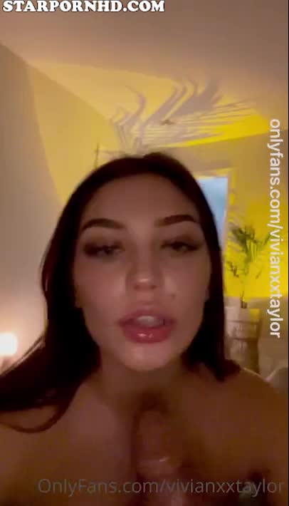 Vivian Taylor Sucking Big Cock – Cum in Mouth [PORNSCENES]