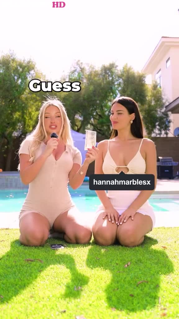 Hannah Marbles with Charlotte Parkes PLaying Game NEW !!!