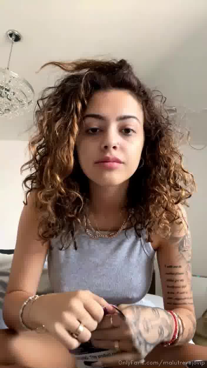 Malu Trevejo Nipple Piercing New Video Leaked