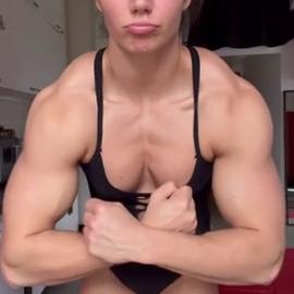 Vladislava Galagan Sexy Black Bodysuit Tease Onlyfans Video Leaked
