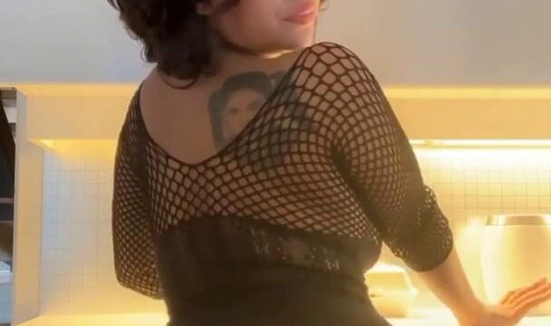 Chromazz Nude Fishnet Bodysuit Onlyfans Video Leaked