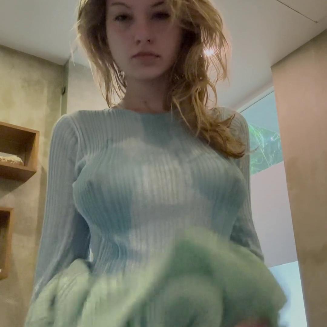 Vanessa Tonte Nude Before Shower Onlyfans Video Leaked
