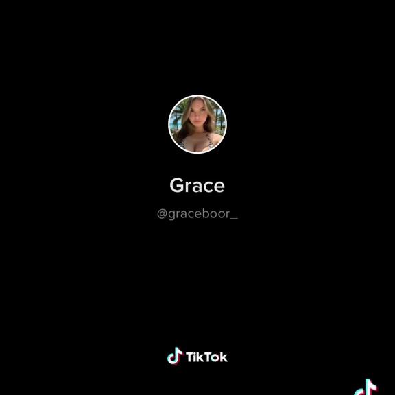 Grace Boor Black Bikini Tiktok Video