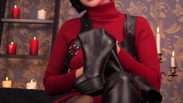 Purple Bitch Nude Anal Sex Machine