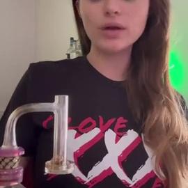 Megnutt02 Leaked – Smoking Weed Video