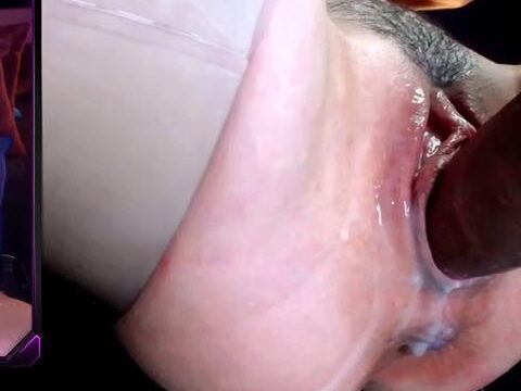 Ultimate dildo play close range